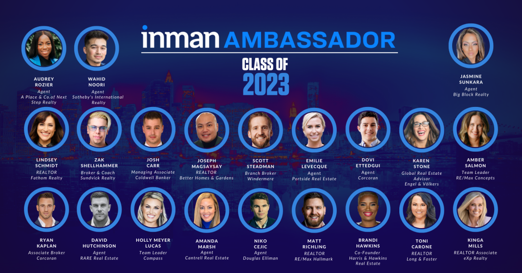 inman-proudly-announces-inman-brand-ambassador-class-of-2023